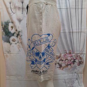 ED HARDY ORIGINAL VINTAGE LOUNGE SHORT PANT PAJAMA